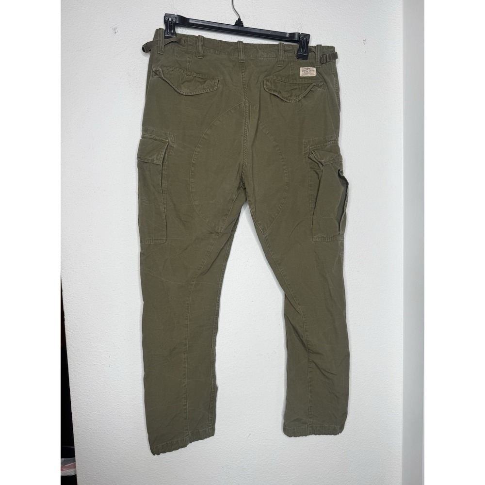 Polo Ralph Lauren Mountain Trousers Mens 34x30 Green Utility Cargo